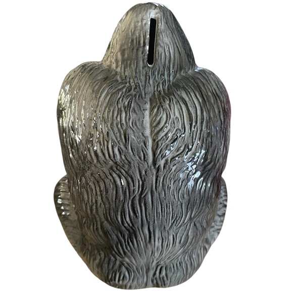 Vintage Clay Art San Francisco Ceramic Gorilla Coin / Piggy Bank Hand Painted - Picture 5 of 7